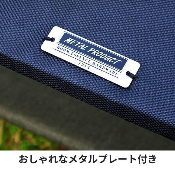 東谷 フォールディング テーブル MIP-95 グリーン／ネイビー W90×D41×H42の画像