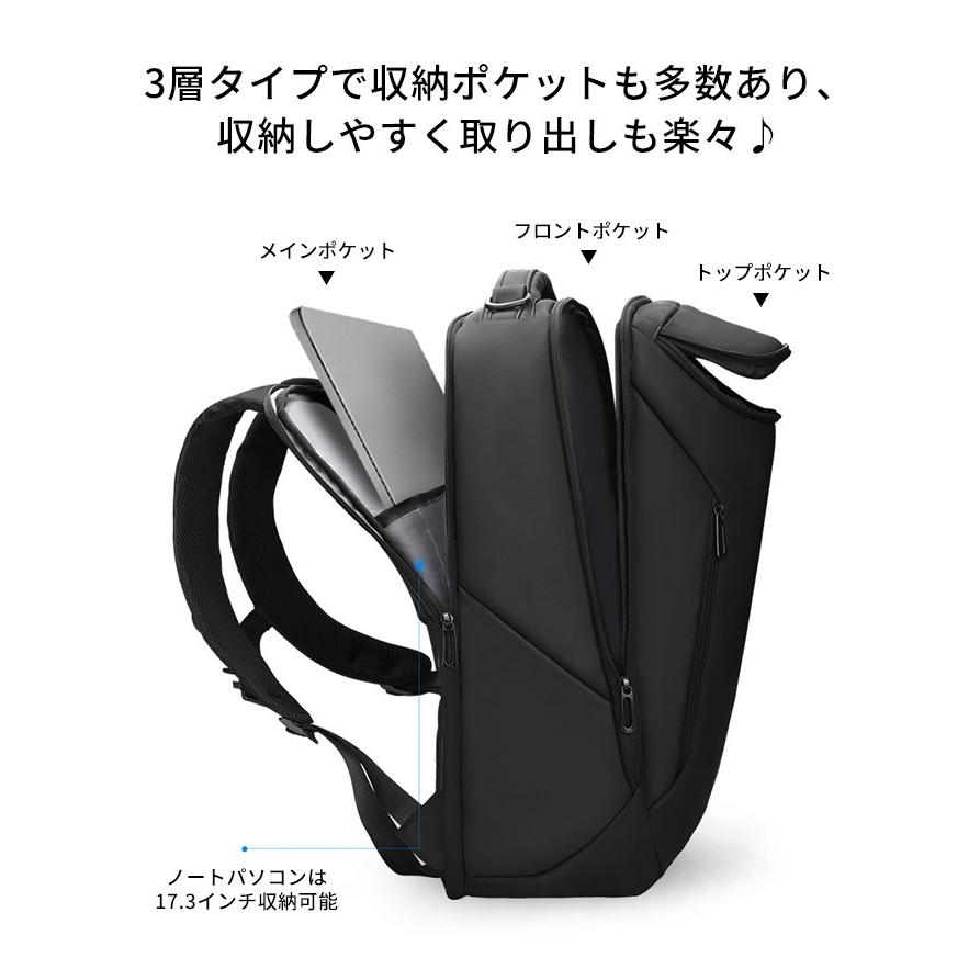 MARK RYDEN マークライデン 大容量リュック ビジネス バックパック 30L