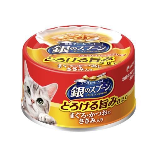 銀のスプーン [ユニ・チャーム] 缶 とろみ仕立て まぐろ・かつおに