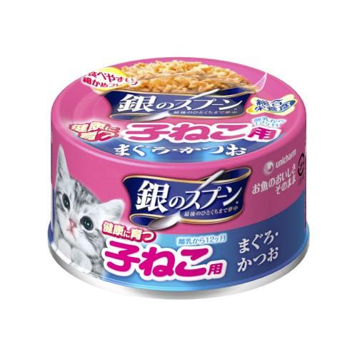 銀のスプーン [ユニ・チャーム] 缶健康に育つ子ねこ用(離乳から12ヶ月