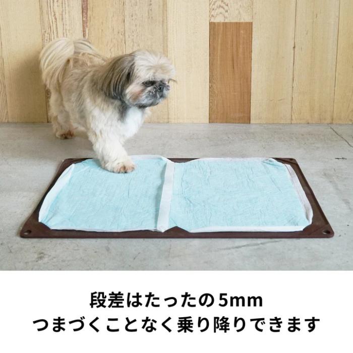 HARIO（ハリオ） レギュラーサイズ ワンコトイレマット 薄型 丸洗いOK