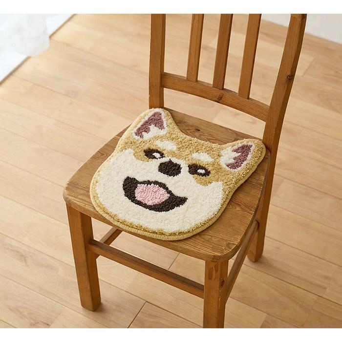 スミノエ 柴犬 シバイヌ マット 新色 チェアパッド チェアマット 40
