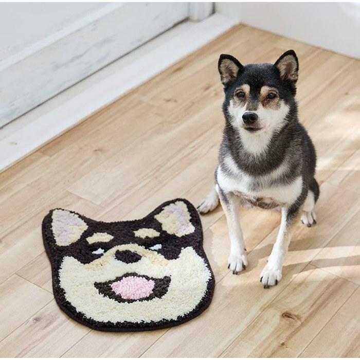 スミノエ 柴犬 シバイヌ マット 新色 チェアパッド チェアマット 40