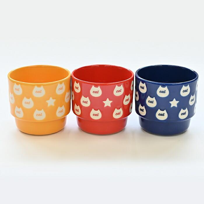 猫 ねこ マグカップ 日本製 美濃焼 猫柄 マグ 陶器 大きめ 大きい