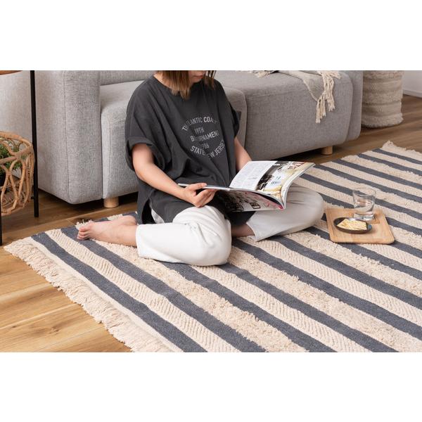 東谷 マット 約W130×D190 完成品 TTR-204Bの画像