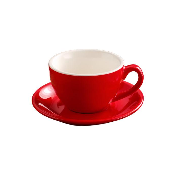 ラテカップ おしゃれ ラテアート ラテ カプチーノ ソーサーセット 