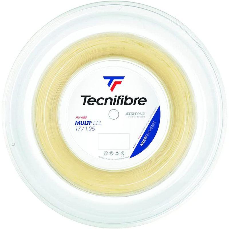 テクニファイバー(Tecnifibre) 硬式テニス ガット マルチフィール 200m ナチュラル 1.25mm TFR220 200m 25mm Tecnifibre 硬式テニス ガット マルチフィール ナチュラル TFR220