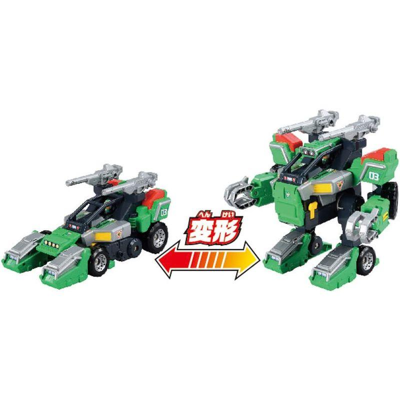 トミカ ハイパーグリーンレンジャー3号 レンジャートレーラー (初回特典つき) ハイパーグリーンレンジャー3号 レンジャートレーラー 初回特典つき