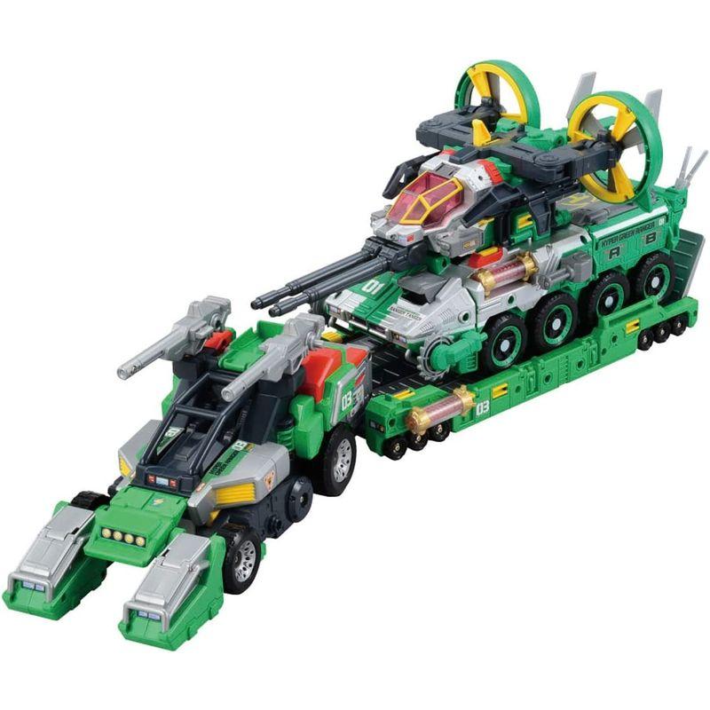 トミカ ハイパーグリーンレンジャー3号 レンジャートレーラー (初回特典つき) ハイパーグリーンレンジャー3号 レンジャートレーラー 初回特典つき