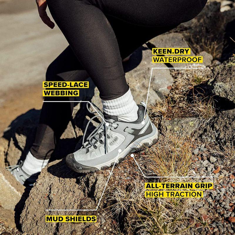 キーン トレッキングシューズ TARGHEE III WP ターギー スリー ウォータープルーフ レディース WEISS/BOYSENBER トレッキングシューズ TARGHEE III WP ターギー スリー ウォータープルーフ レディース WEISS/BOYSENBER