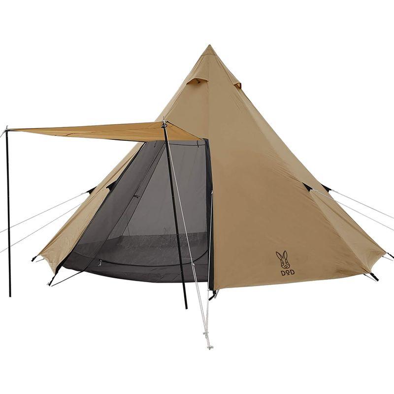 お待たせ!DOD(ディーオーディー) ワンポールテントL 8人用 収納