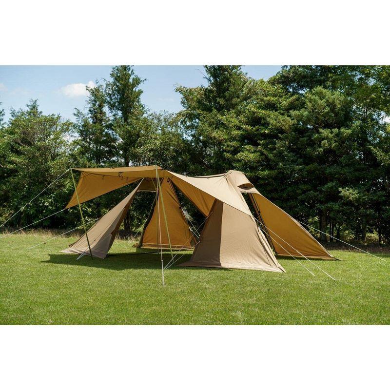 【値下げ・名盤】 ogawa(オガワ) キャンプ アウトドア ポールテント ツインクレスタT/C 2人用 3348 サンドベージュ 【TMF1181698732】(41375円)