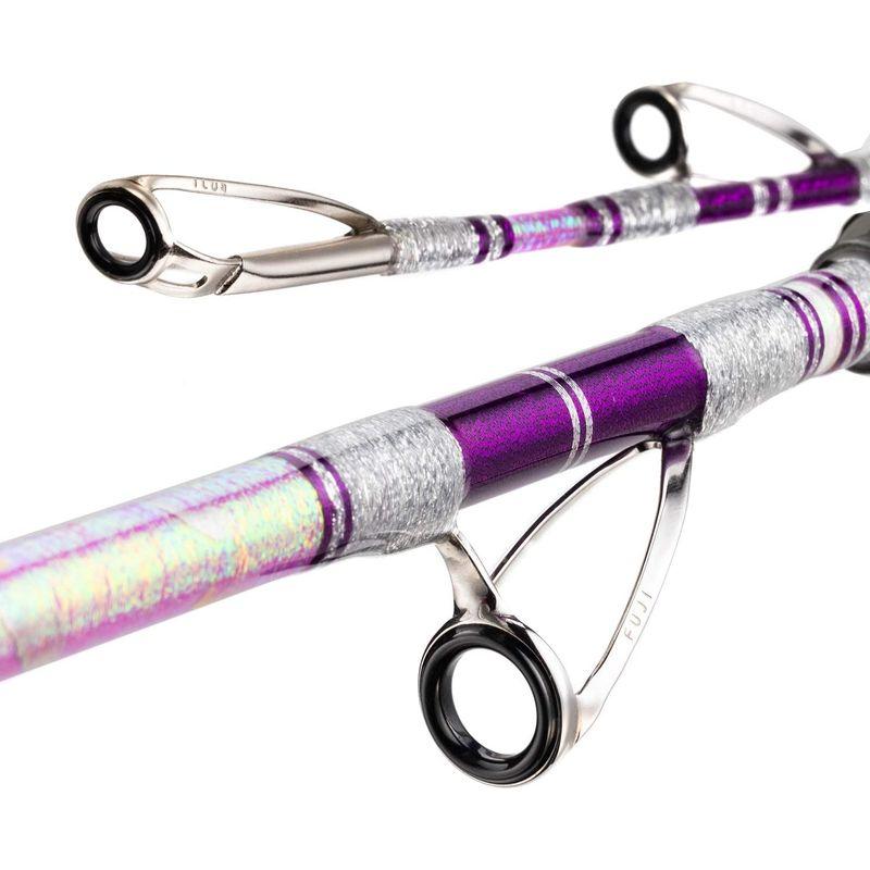 【〜6/6まで出品】 バトルシップス 総糸巻 230-100号 シャイニーパープル ワラサ シマアジ 大鯛 青物 オオダイ 無垢 ソリッドグラス ロード 船竿 B 【XUR5900594515】(20660円)