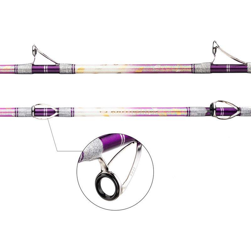 【〜6/6まで出品】 バトルシップス 総糸巻 230-100号 シャイニーパープル ワラサ シマアジ 大鯛 青物 オオダイ 無垢 ソリッドグラス ロード 船竿 B 【XUR5900594515】(20660円)