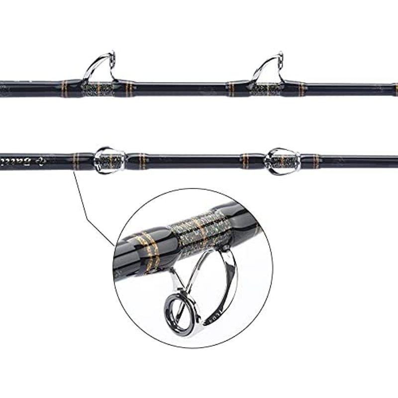 21New バトルシップス 総糸巻 190-80~200号 ハタ 鬼カサゴ アラ 根魚 Battleships 無垢 グラス ロード 船竿