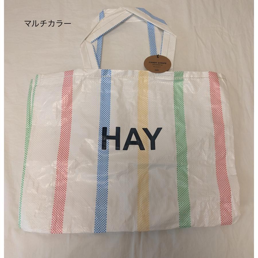 HAYヘイ新色☆ストライプショッパーバッグ大容量!人気のバッグ HAYヘイ新色☆ストライプショッパーバッグ大容量!人気のバッグ