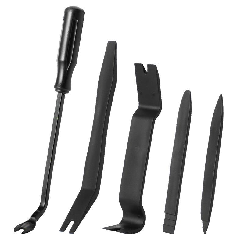 内張りはがし 内張り剥がし 車 クリップ外し 5点 セット 工具 内装はがし 内張 剥がし トリムリムーバー バール パネル | ブランド登録なし | 11