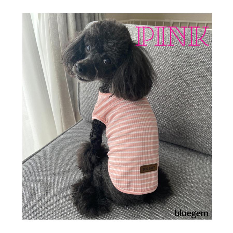 犬 服 おしゃれ 着せやすい 安い オールシーズン 犬の服 ドッグウェア かわいい ペット服 シマシマ ボーダー 柔らかい | ブランド登録なし | 17