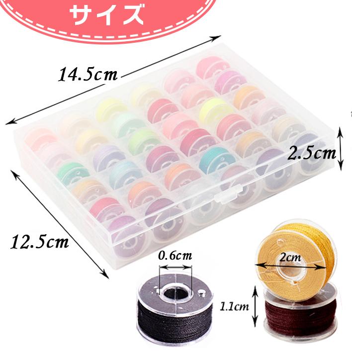 ミシン糸 セット ソーイングセット 手縫い糸 刺繍糸 ボビン糸