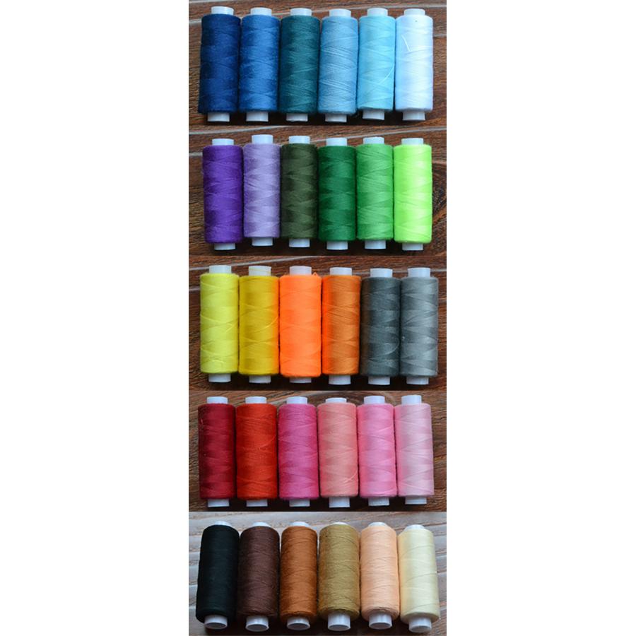 ミシン糸 セット ソーイングセット 手縫い糸 刺繍糸 ボビン糸 ハンドメイド 収納 ケース 種類 常備糸 | ブランド登録なし | 06