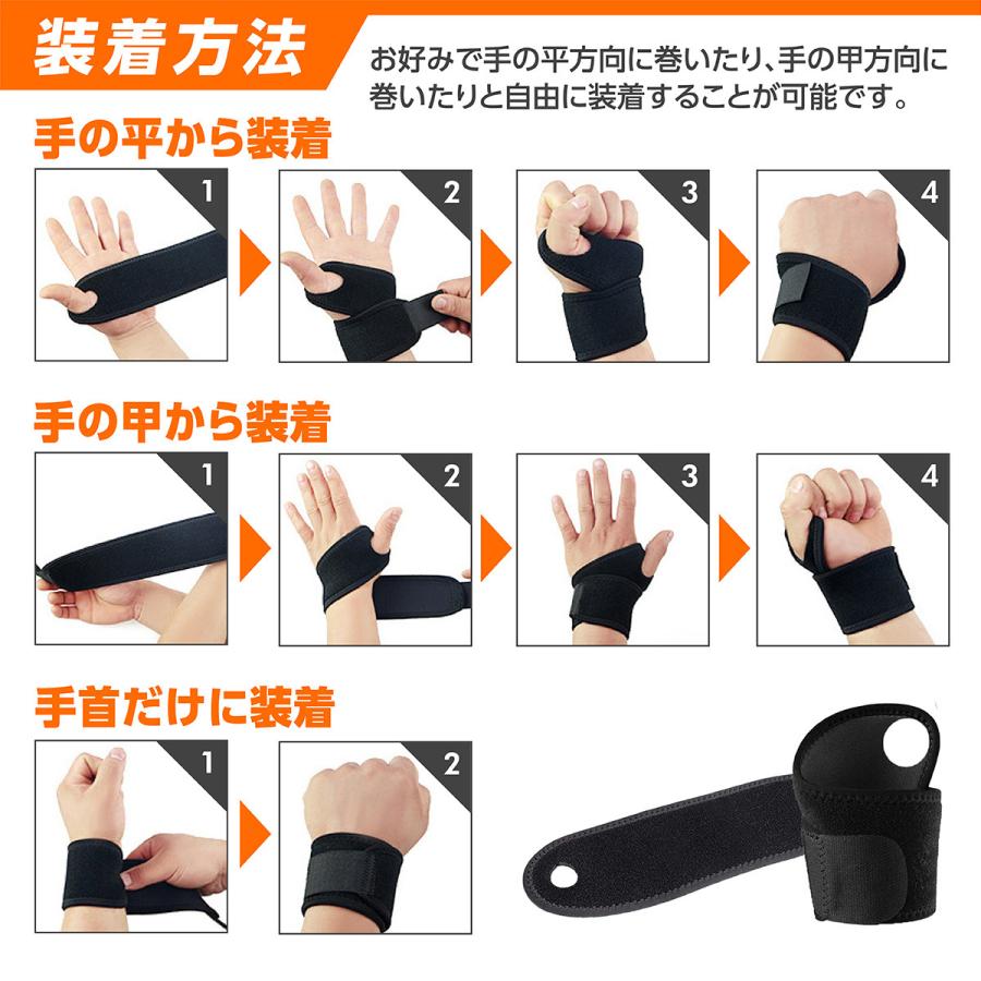 手首サポーター 腱鞘炎 固定 筋トレ テーピング スポーツ プロテクター プロテクター ストラップ お試し Wp01 Bluegem 通販 Yahoo ショッピング