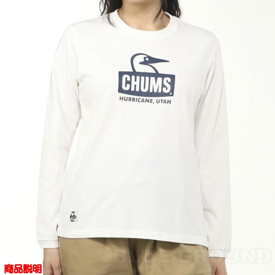 在庫セール14%オフ チャムス / ブービーフェイス LS Tシャツ メンズ ・ コットン 綿 長袖 プリント ロゴ 丸首 アウトドア ブランド おしゃ | CHUMS | 14