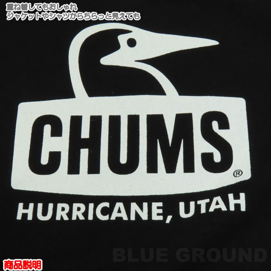 在庫セール14%オフ チャムス / ブービーフェイス LS Tシャツ メンズ ・ コットン 綿 長袖 プリント ロゴ 丸首 アウトドア ブランド おしゃ | CHUMS | 07