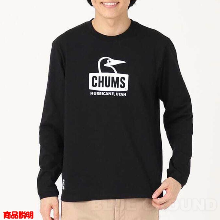 在庫セール14%オフ チャムス / ブービーフェイス LS Tシャツ メンズ ・ コットン 綿 長袖 プリント ロゴ 丸首 アウトドア ブランド おしゃ | CHUMS | 11