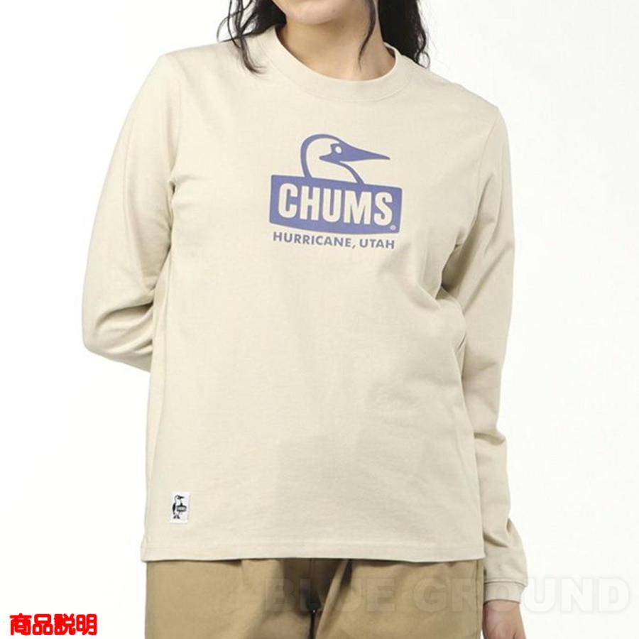在庫セール14%オフ チャムス / ブービーフェイス LS Tシャツ メンズ ・ コットン 綿 長袖 プリント ロゴ 丸首 アウトドア ブランド おしゃ | CHUMS | 12