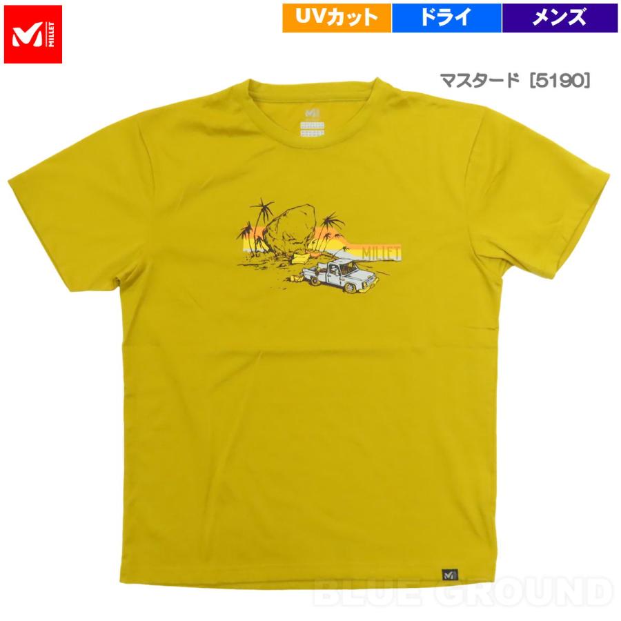 MILLET 在庫セール9%オフ ミレー / ドライブ＆クライム Tシャツ