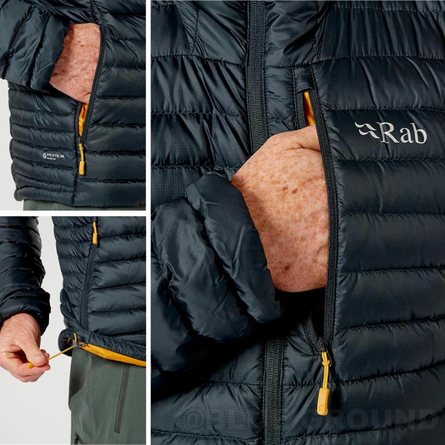 Rab（ラブ） ラブ / マイクロライト アルパインジャケット メンズ