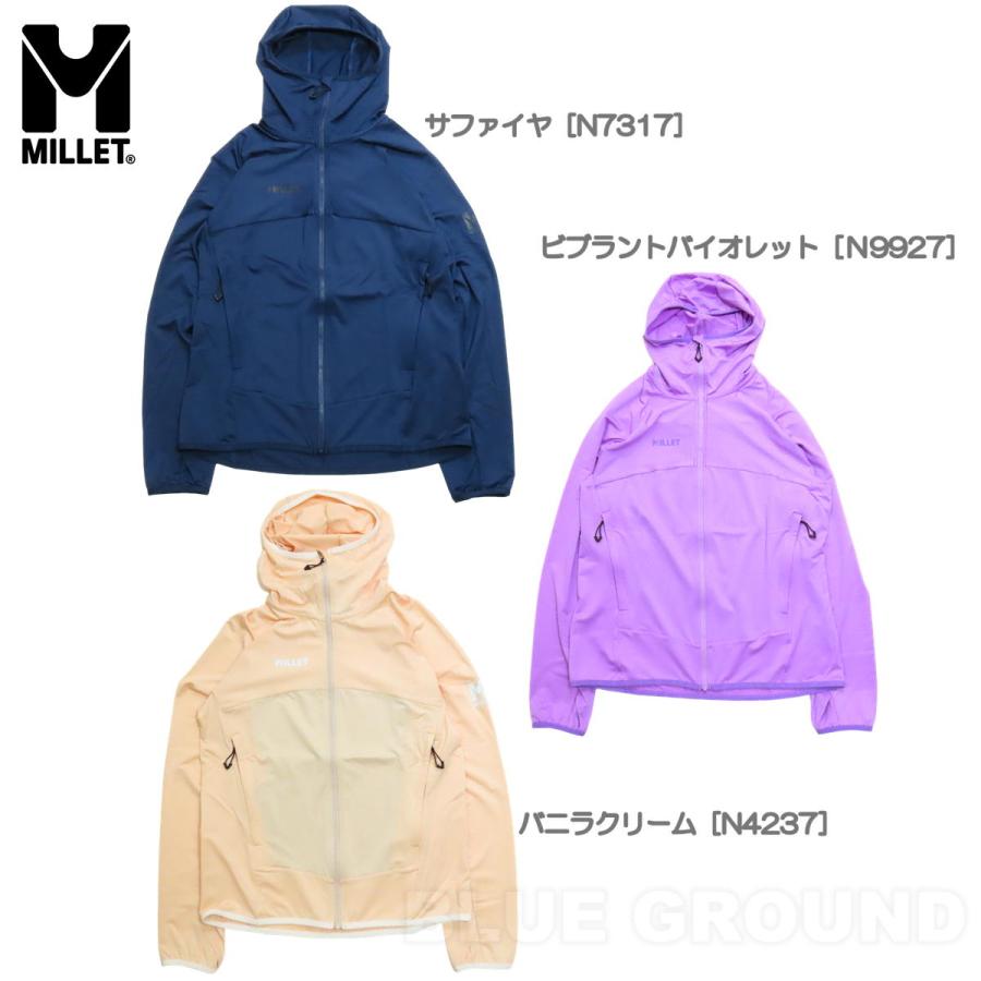 MILLET（ミレー） ミレー / ミドラーメッシュフーディ レディース