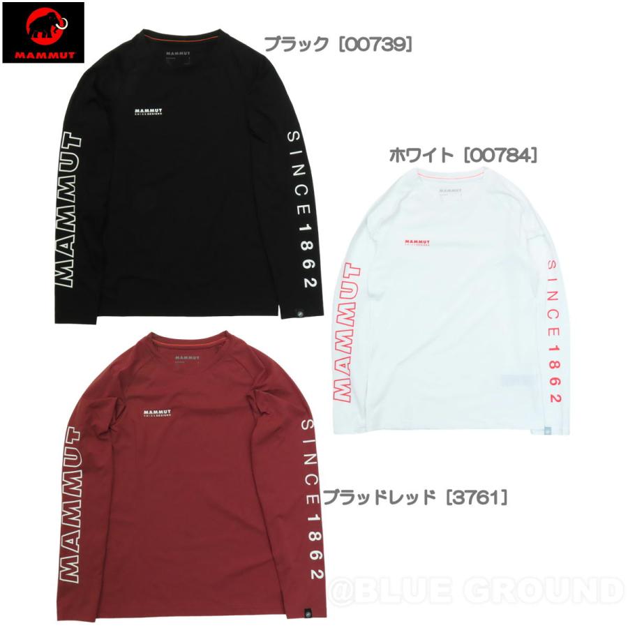 5の日セール30%オフ マムート / QD ロゴ プリント LSTシャツ AF レディース： ・ 長袖 ドライ 速乾 アウトドア トレッキング 登山 ブランド | MAMMUT | 05