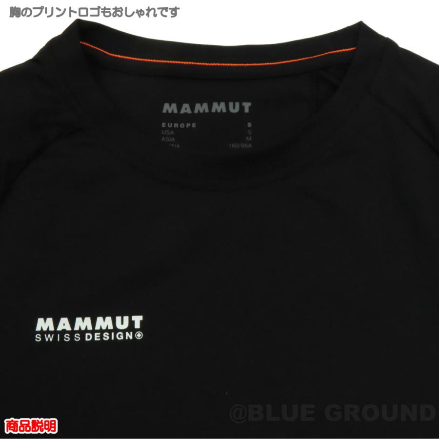 5の日セール30%オフ マムート / QD ロゴ プリント LSTシャツ AF レディース： ・ 長袖 ドライ 速乾 アウトドア トレッキング 登山 ブランド | MAMMUT | 07