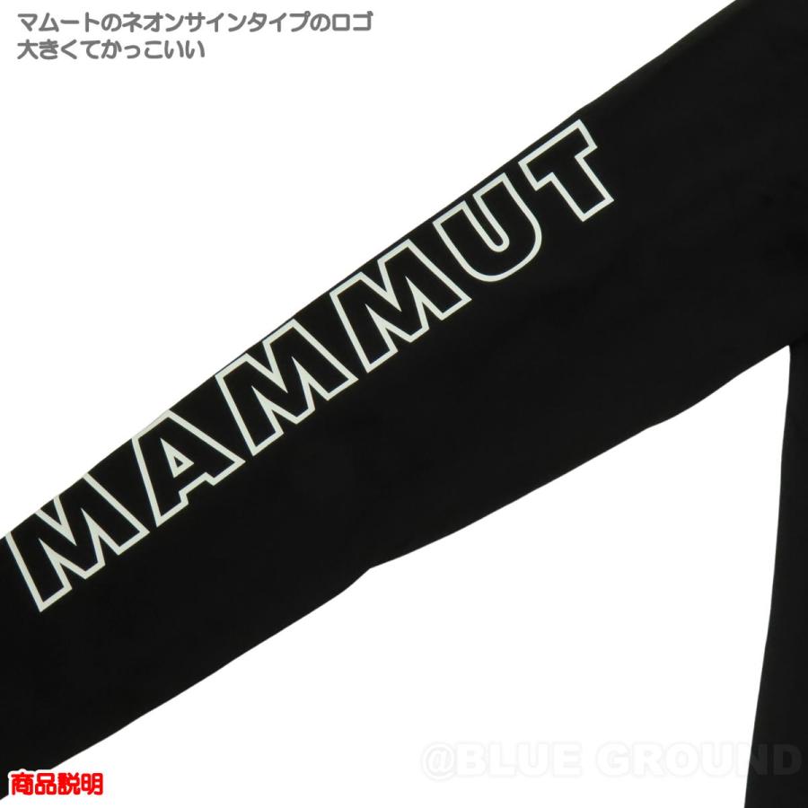 5の日セール30%オフ マムート / QD ロゴ プリント LSTシャツ AF レディース： ・ 長袖 ドライ 速乾 アウトドア トレッキング 登山 ブランド | MAMMUT | 08