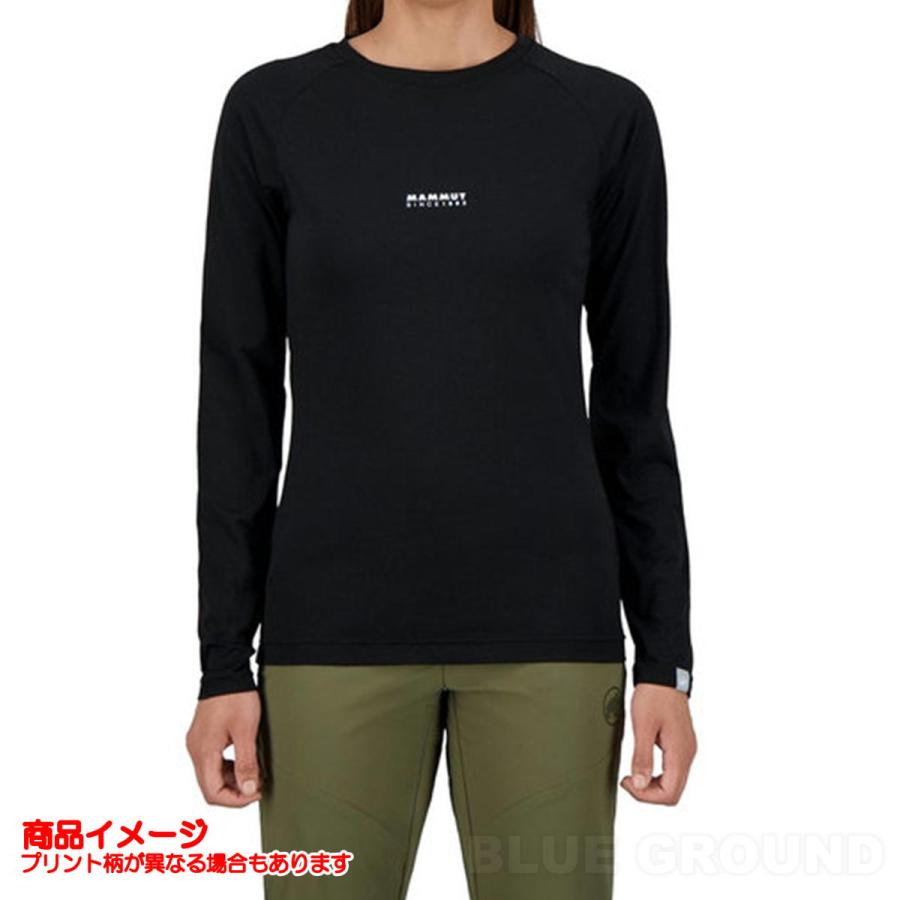 5の日セール30%オフ マムート / QD ロゴ プリント LSTシャツ AF レディース： ・ 長袖 ドライ 速乾 アウトドア トレッキング 登山 ブランド | MAMMUT | 12