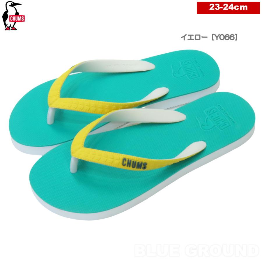 CHUMS 在庫セール21%オフ チャムス / ブービーチサンダル 23