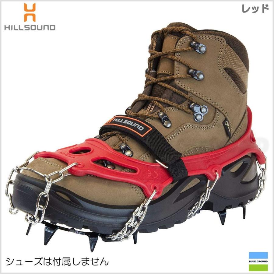 ヒルサウンド / トレイルクランポン ・ 登山 アイゼン ワンタッチ チェーン 登山 ケース HILLSOUND TC 送料無料｜blueground｜05