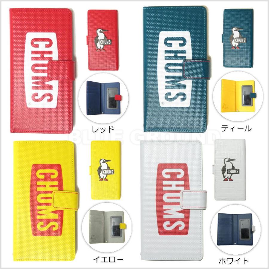 チャムス デイリーケースforアンドロイド Chums スマホケース 手帳 ブランド おしゃれ G6 Cms Ch Blue Ground 通販 Yahoo ショッピング