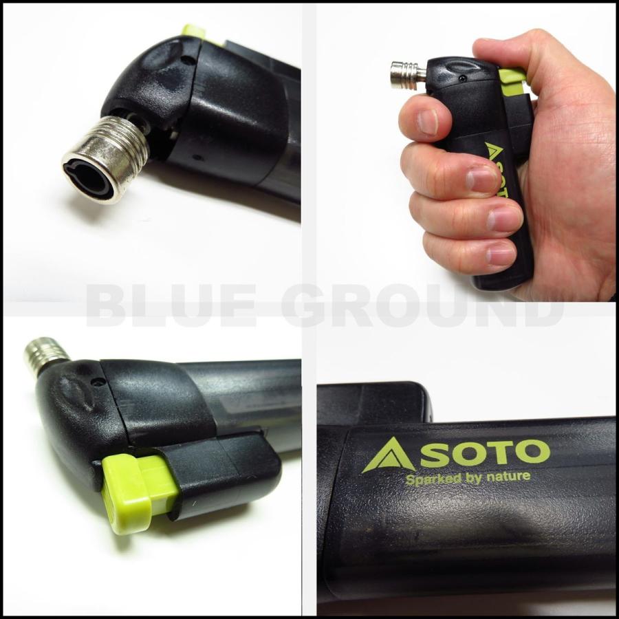 ソト ポケトーチ アウトドア ライター バーナー 充てん H7 Sot Pt14 Blue Ground 通販 Yahoo ショッピング