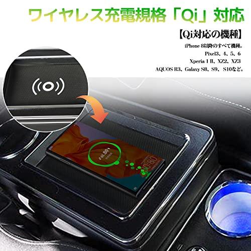 VEHSUN 【ワイヤレス充電】コンソールボックス VOXY 車