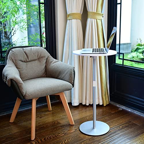 スモールフロアスタンディングデスク サイドテーブル ベッドサイド昇降式デスク Amazon.co.jp: POLESTO ノートパソコン用スタンディングデスク