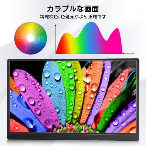 4Kモバイルモニター IVVモバイルディスプレイ 15.6インチ ポータブル