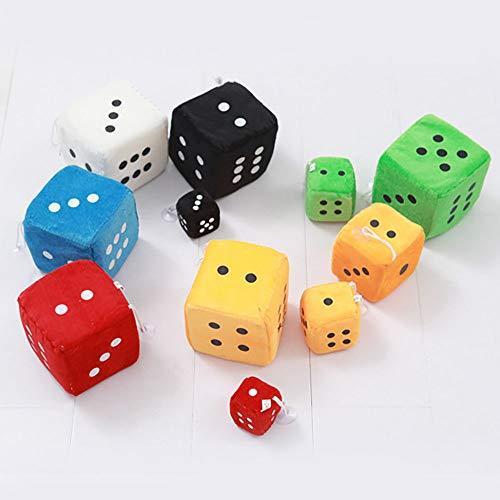 ダイス サイコロぬいぐるみ さいころ 大きい サイズ 無地 スポンジ 6面 6個 2個セット 4cm 6cm 8cm 10cm ソフト 立方体 カラフ S 2402 Blue Hawaii 通販 Yahoo ショッピング