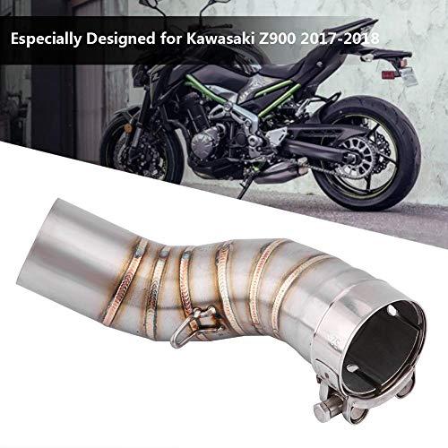 オートバイの排気管の変更、Z900 2017-2018のオートバイの完全排気システムの中間パイプリンク接続｜bluehawaii｜06