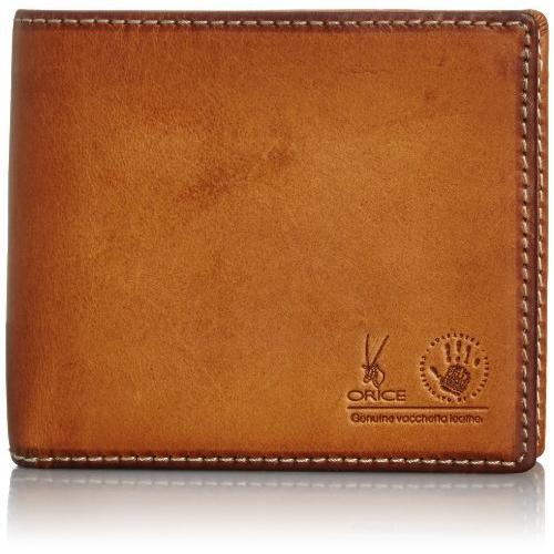 シロツグ GLENFIELD オリーチェ　二つ折り財布　バケッタレザー 名入れ無料]オリーチェバケッタレザー二つ折り財布 コンパクト