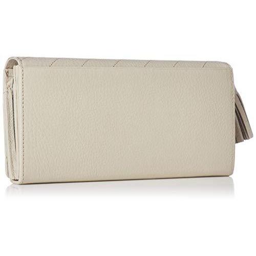 [ユー バイ ウンガロ] 長財布 《ルネ》 牛革 ソフト シュリンクレザー キルトステッチ 傷つきにくい ダブルボタン 裏地配色デザイン タッセル飾り モズ moz 長財布 レディース 本革 インクジェットプリント 薄マチ L字ファスナー 12140 W1116111037(10333円)