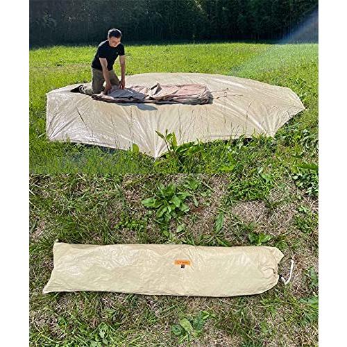 S'more(スモア) Ground sheet 400 300グランドシート 収納バッグ 汚れ