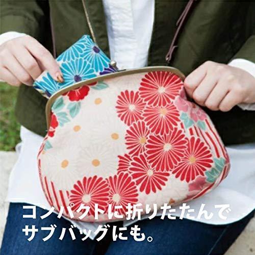 のレン 東袋 レトロフラワー 日本製 風呂敷バッグ 和柄 エコバッグ