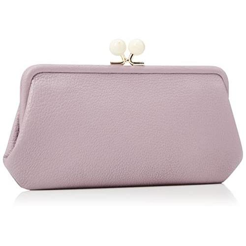 ペルケ アクリル玉がま口長  レディース 本革 08-06-03561 (LV) ペルケ] アクリル玉がま口長財布 財布 レディース 本革 08-06-03561 LV